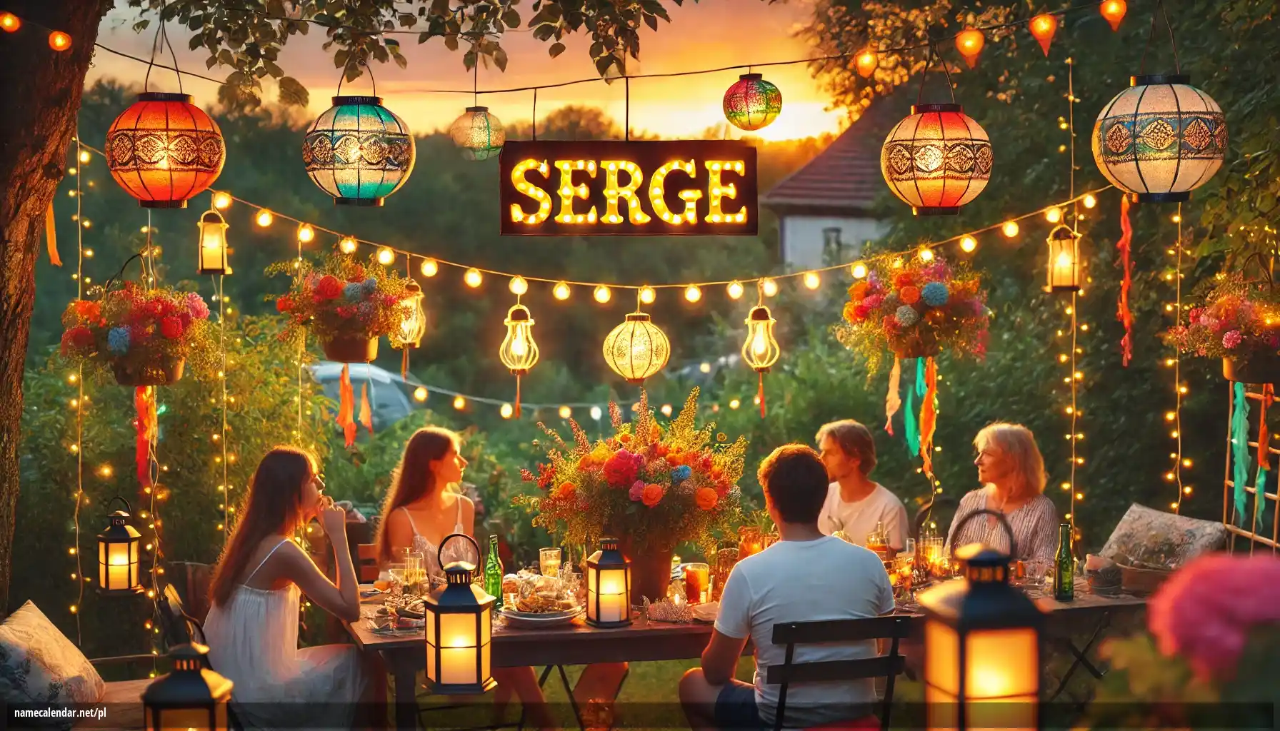 Uroczystość imieninowa i imieninowa - Serge