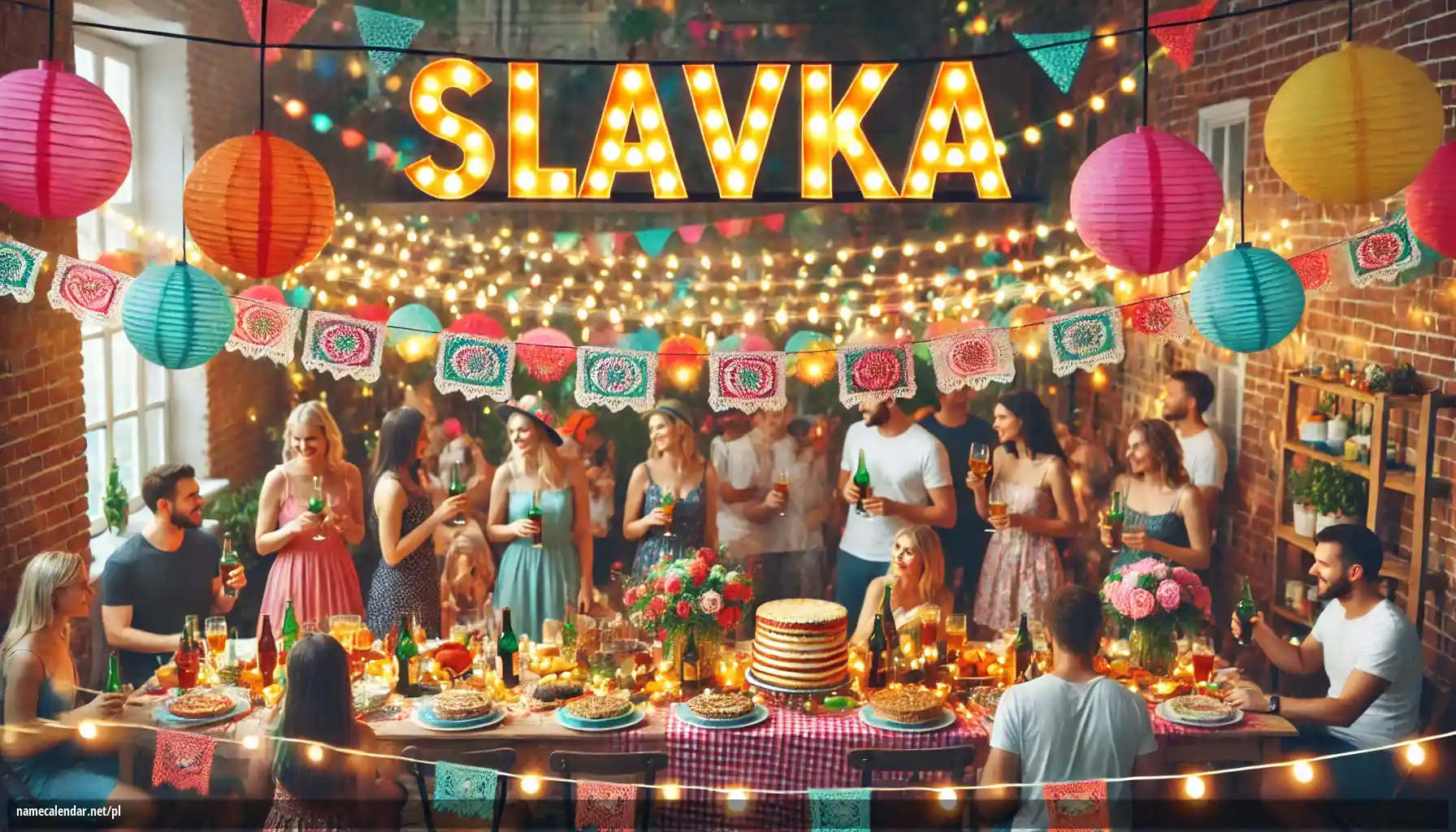 Uroczystość imieninowa i imieninowa - Slavka