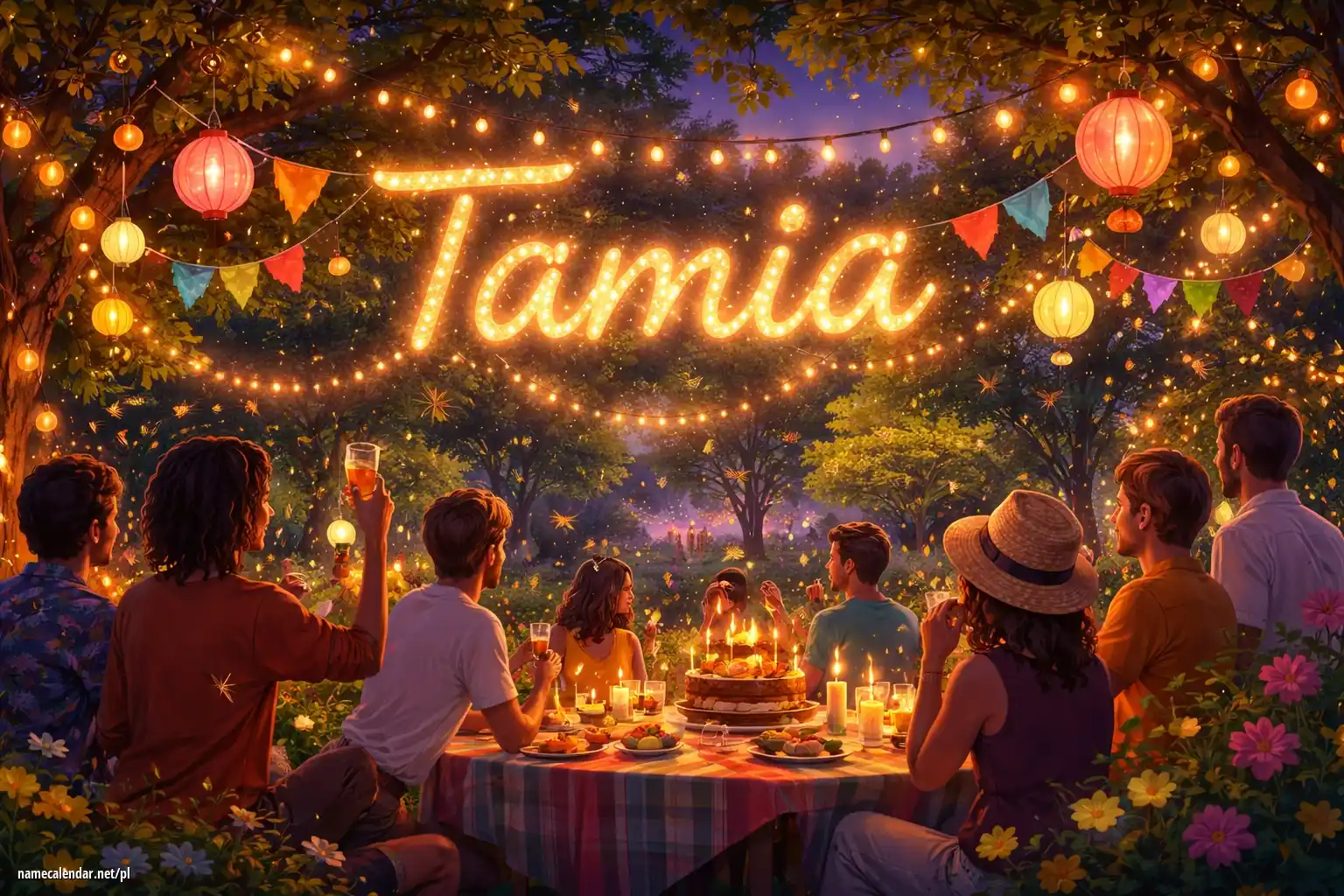 Uroczystość imieninowa i imieninowa - Tamia