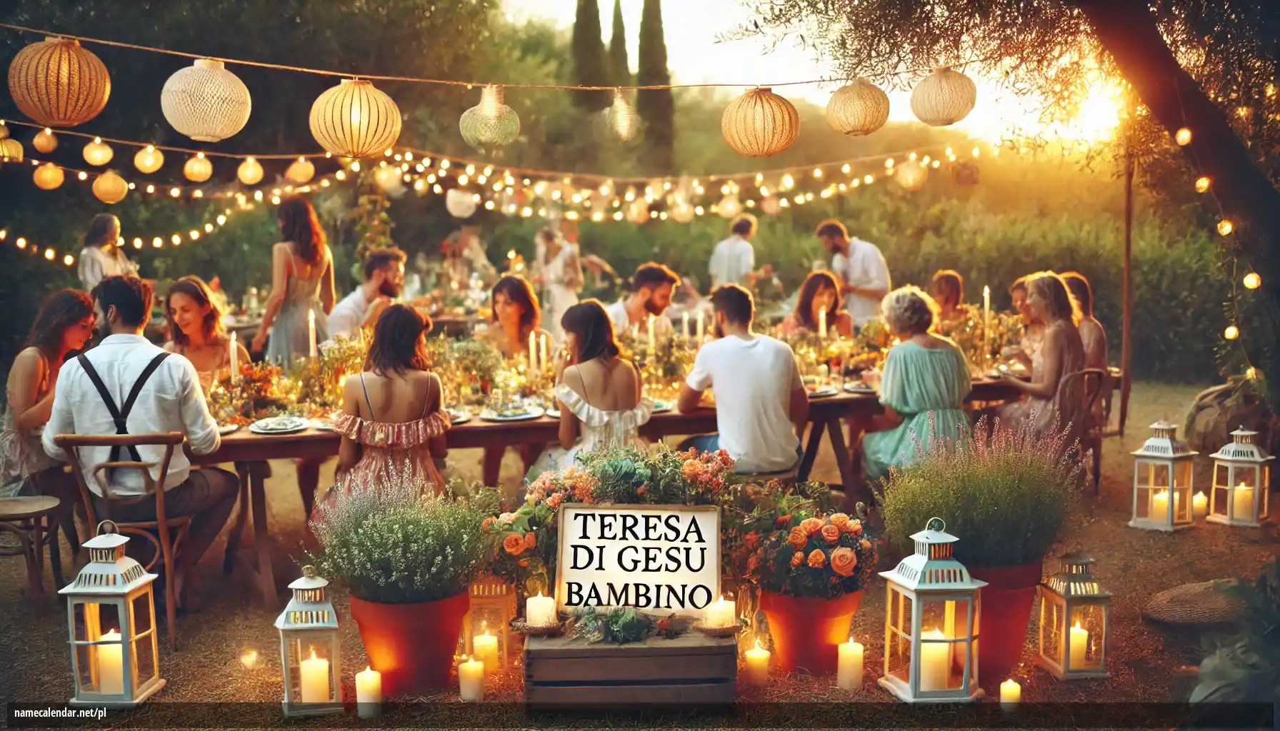 Uroczystość imieninowa i imieninowa - Teresa di Gesù Bambino