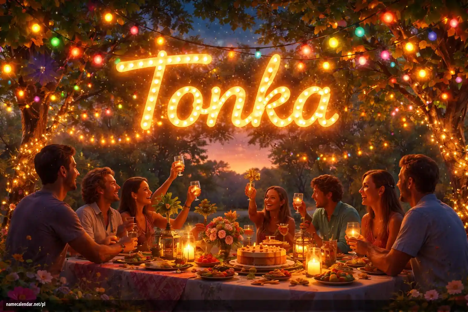 Uroczystość imieninowa i imieninowa - Tonka