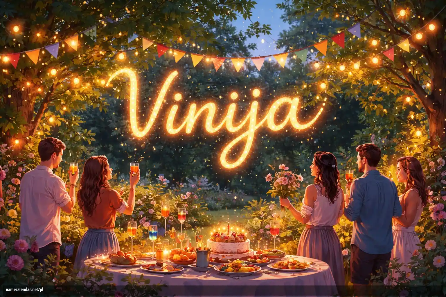 Uroczystość imieninowa i imieninowa - Vinija