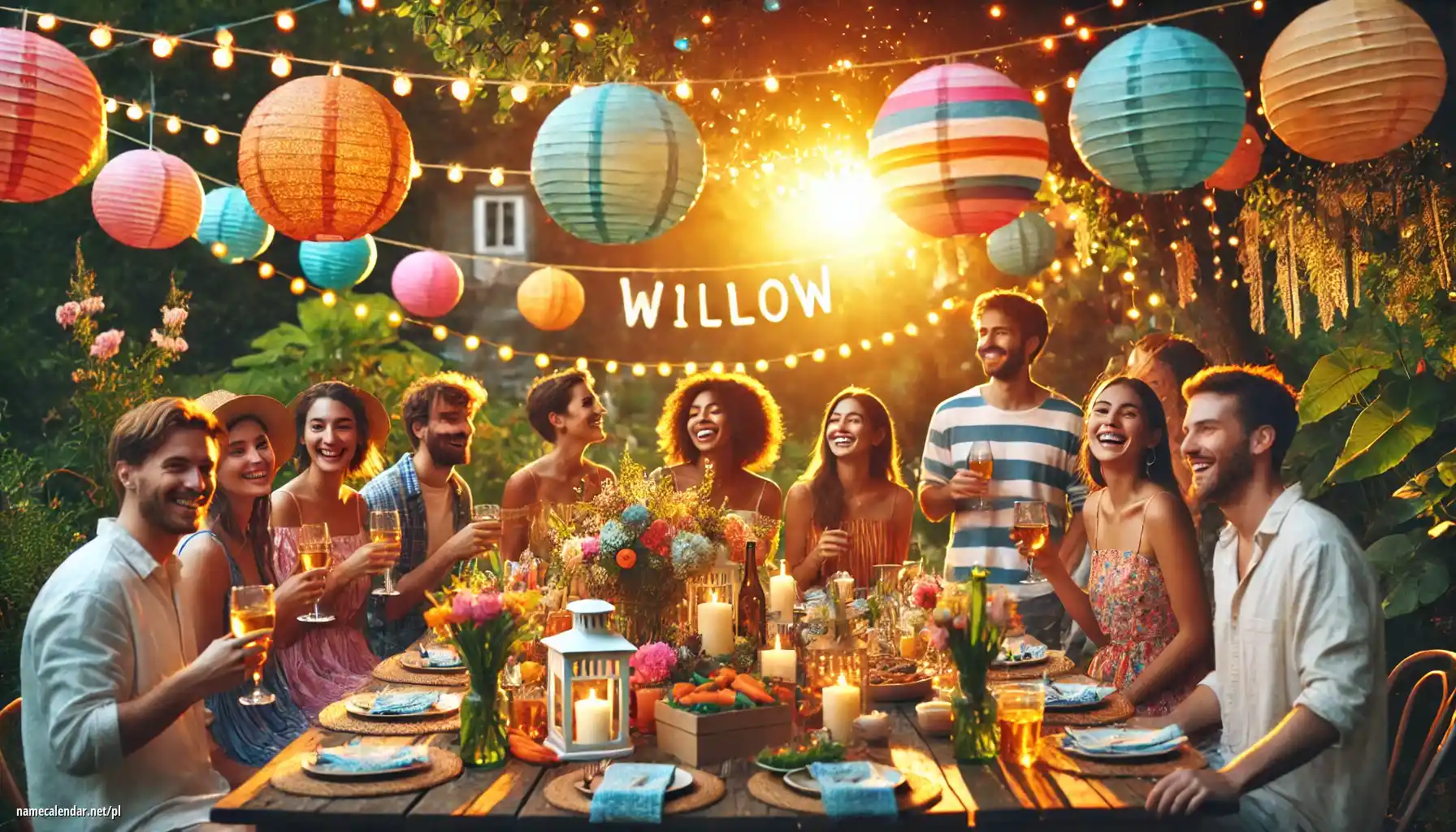 Uroczystość imieninowa i imieninowa - Willow