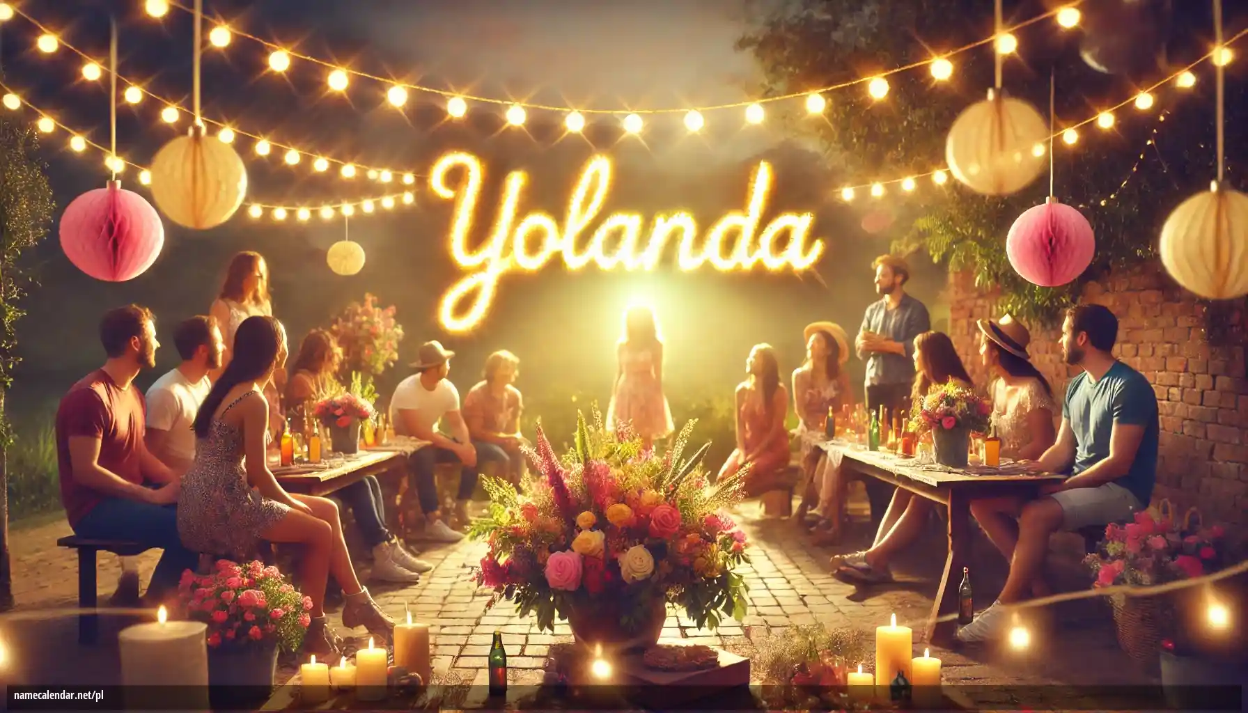 Uroczystość imieninowa i imieninowa - Yolanda