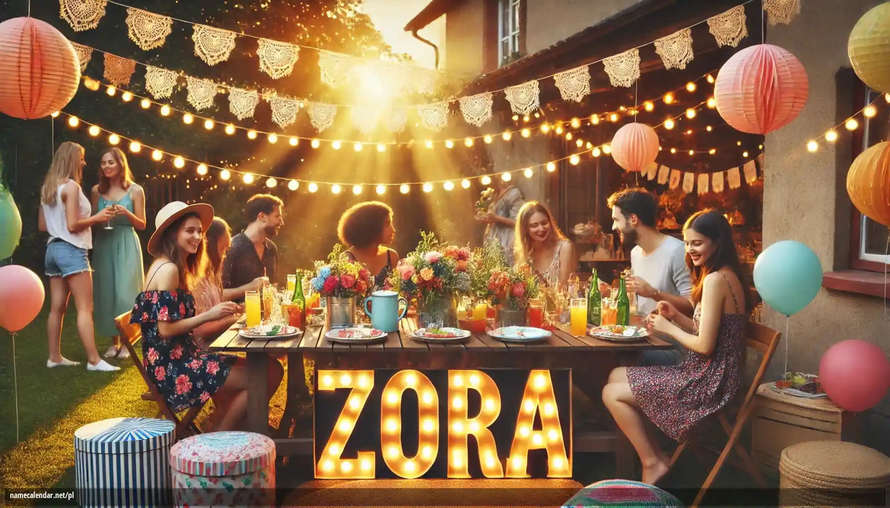 Uroczystość imieninowa i imieninowa - Zora