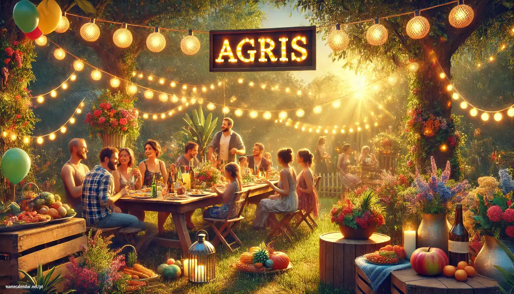 Celebração do dia do nome e nome - Agris