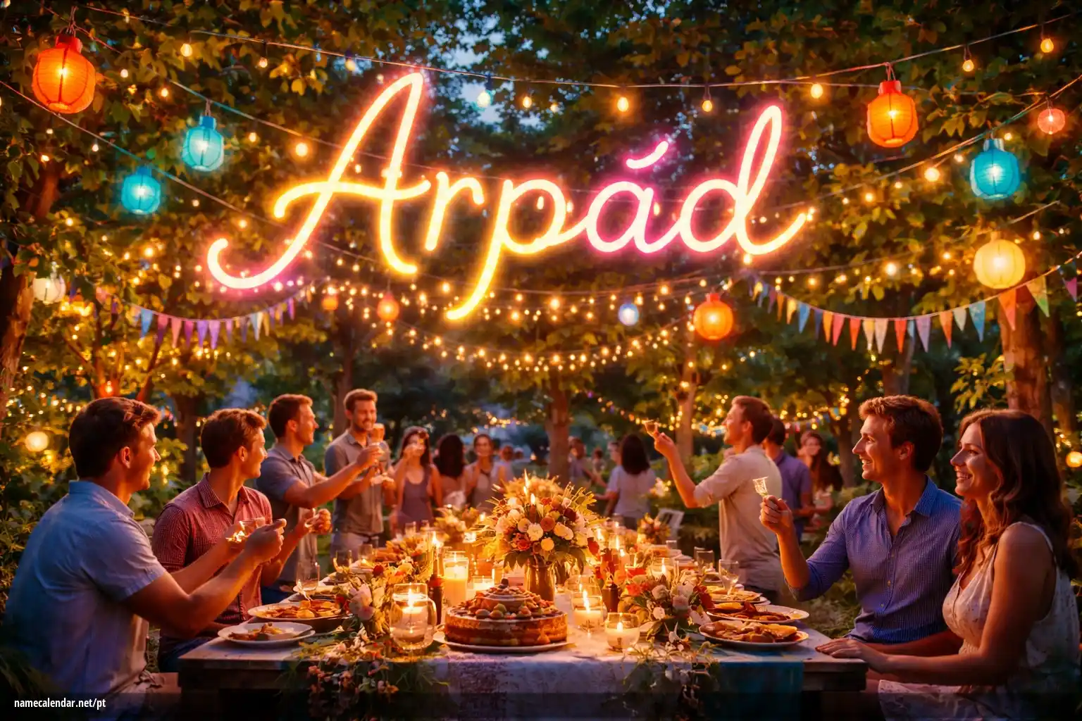 Celebração do dia do nome e nome - Arpád