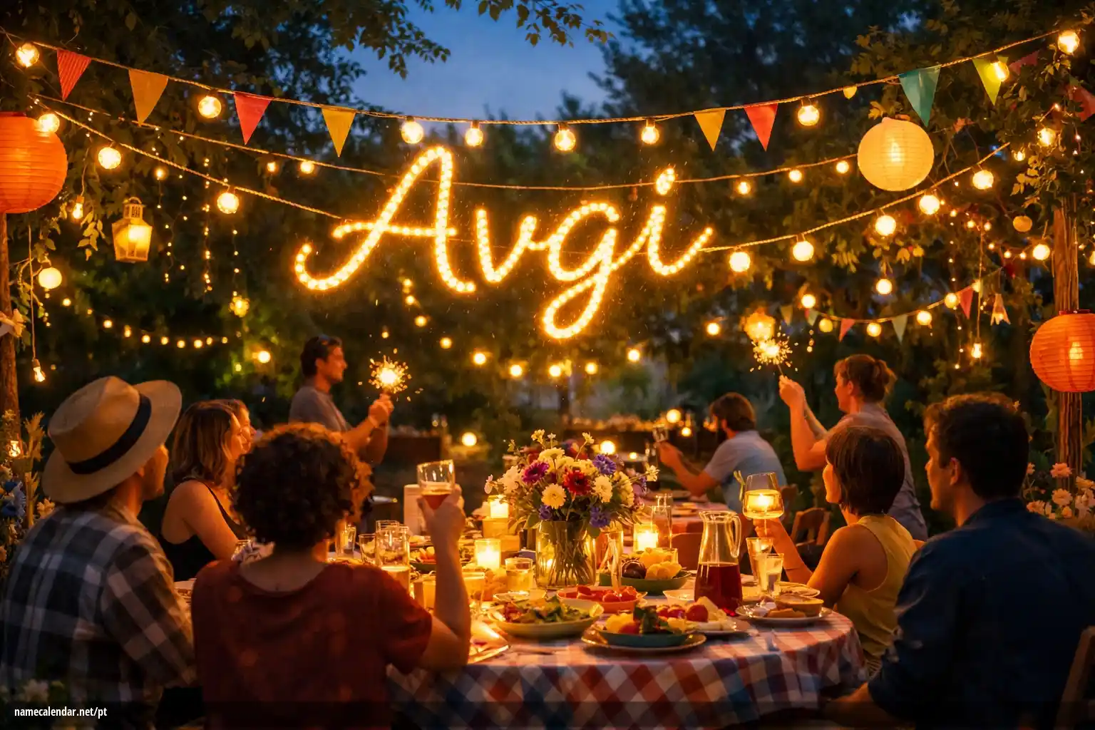 Celebração do dia do nome e nome - Avgi