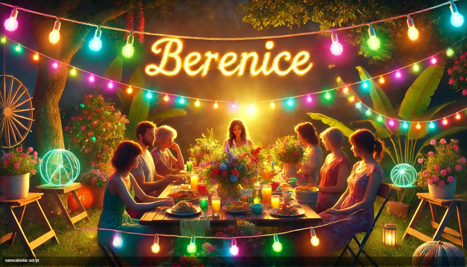 Celebração do dia do nome e nome - Bérénice