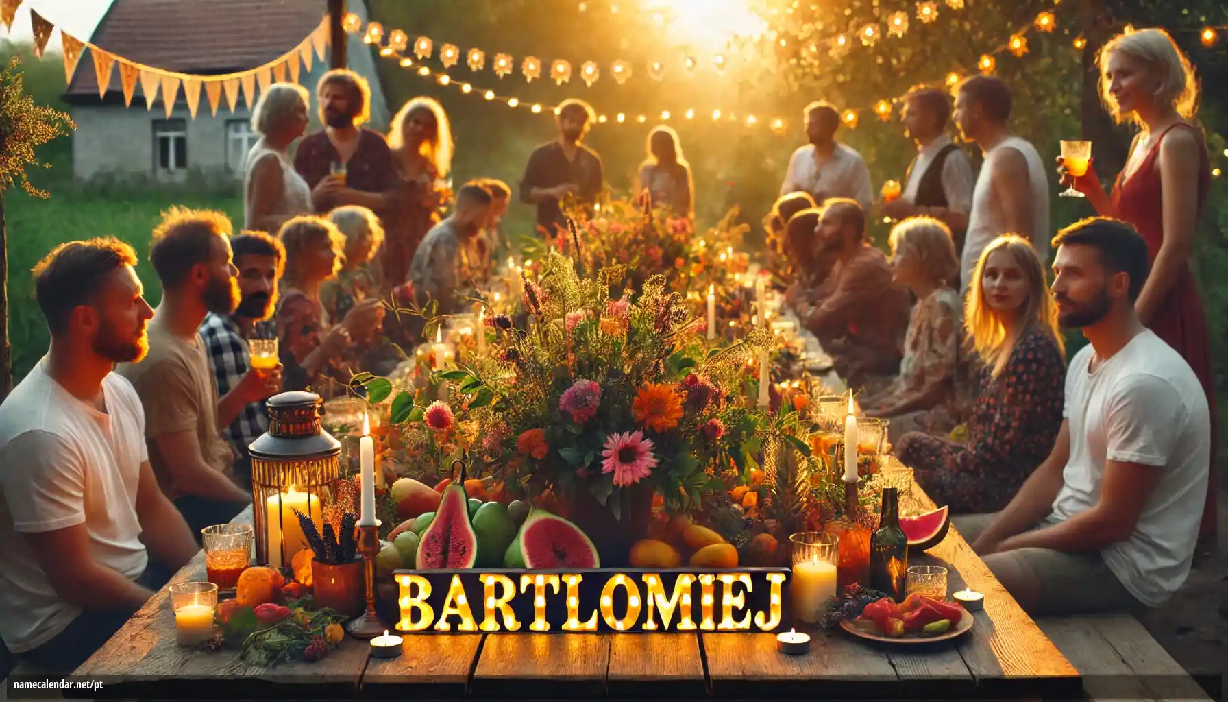 Celebração do dia do nome e nome - Bartłomiej