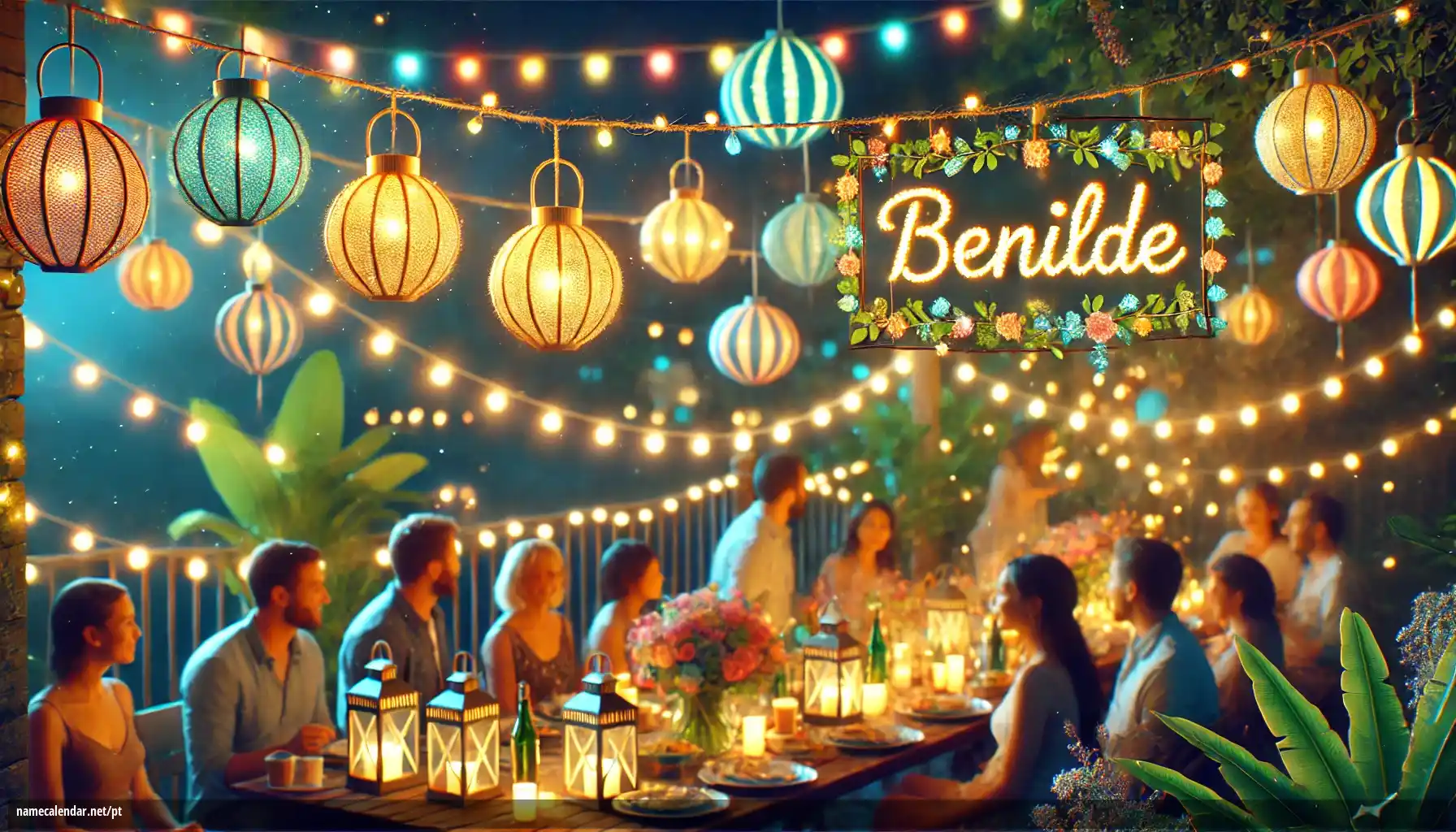 Celebração do dia do nome e nome - Benilde