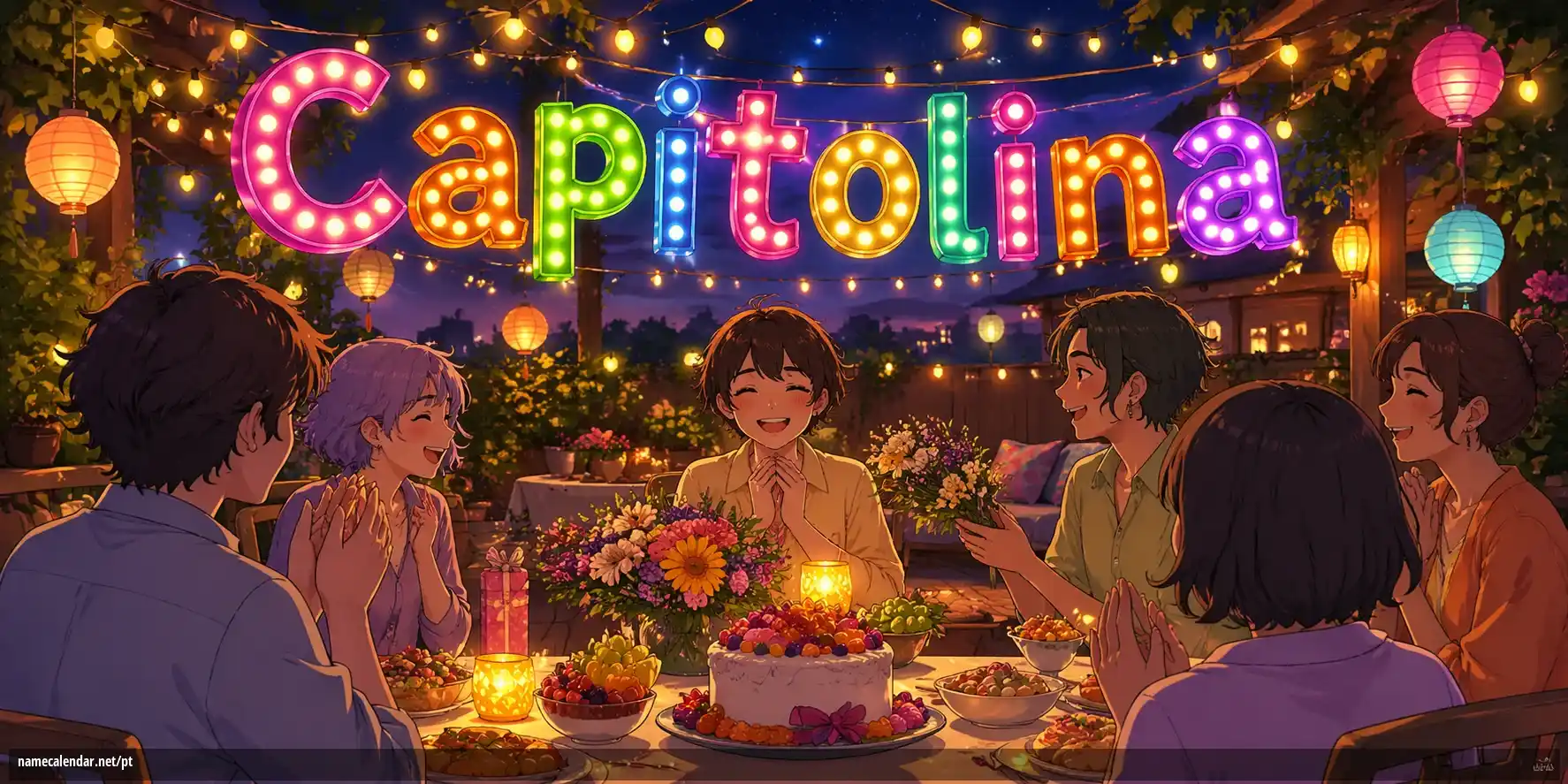 Celebração do dia do nome e nome - Capitolina