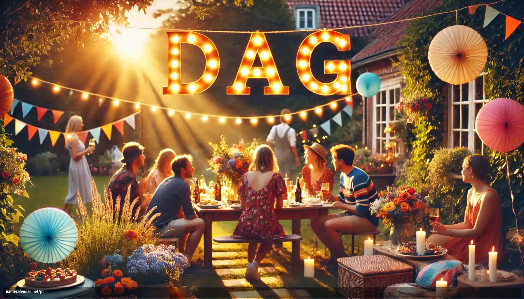 Celebração do dia do nome e nome - Dag