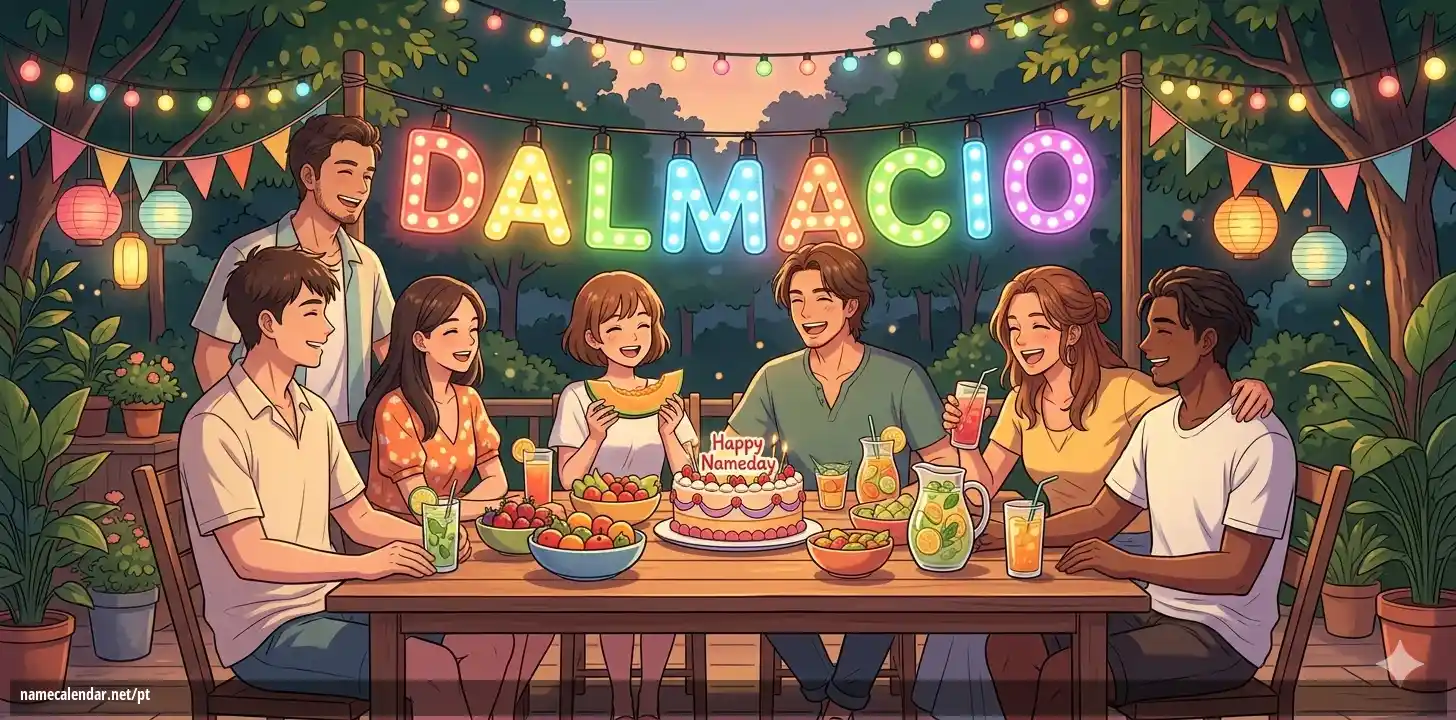 Celebração do dia do nome e nome - Dalmacio