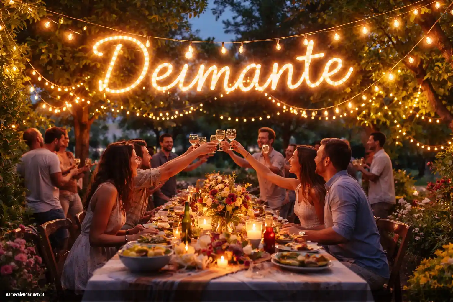 Celebração do dia do nome e nome - Deimante