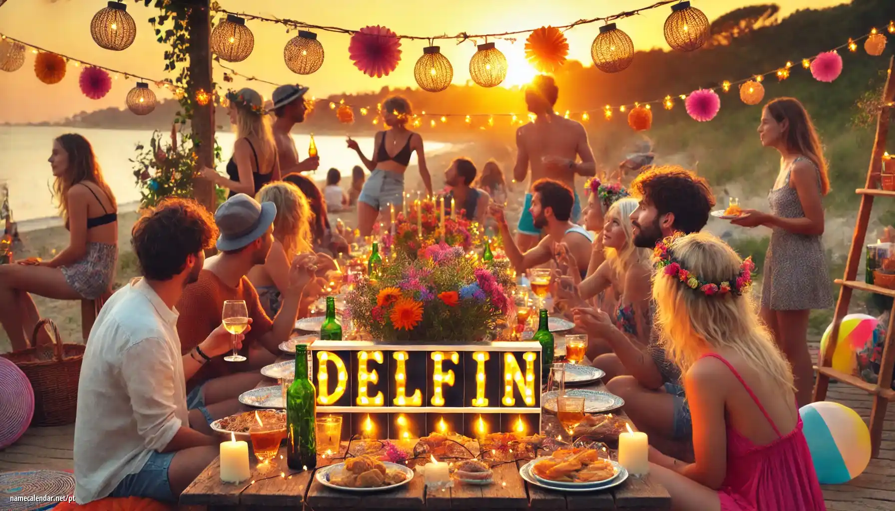 Celebração do dia do nome e nome - Delfín