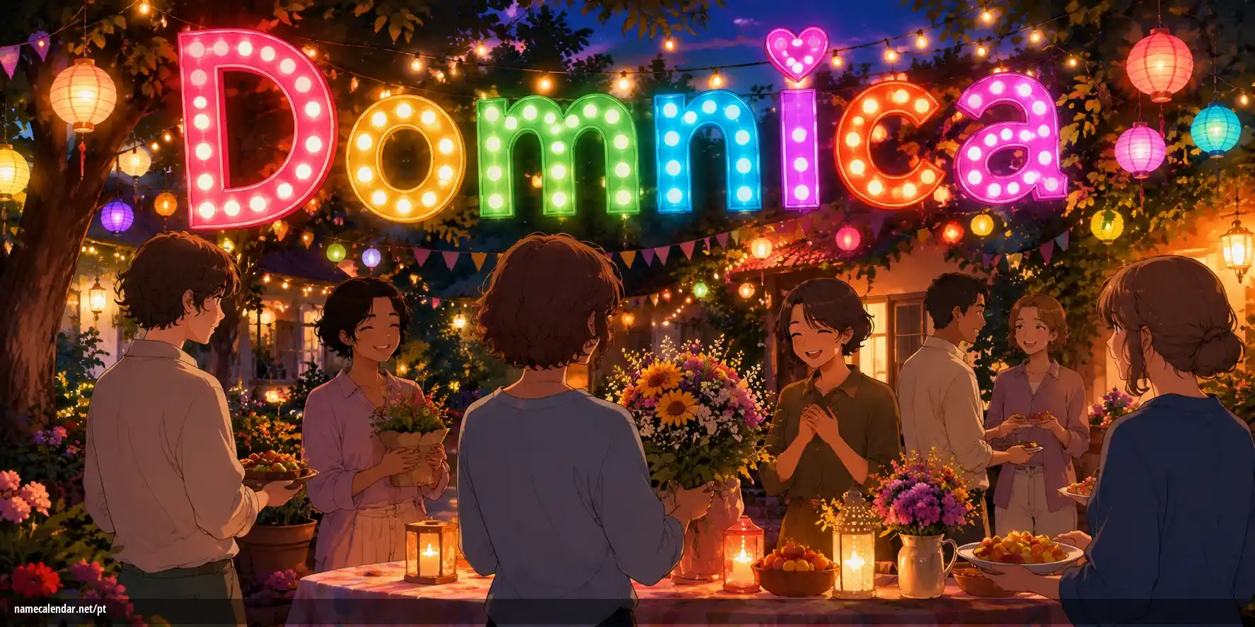 Celebração do dia do nome e nome - Domnica