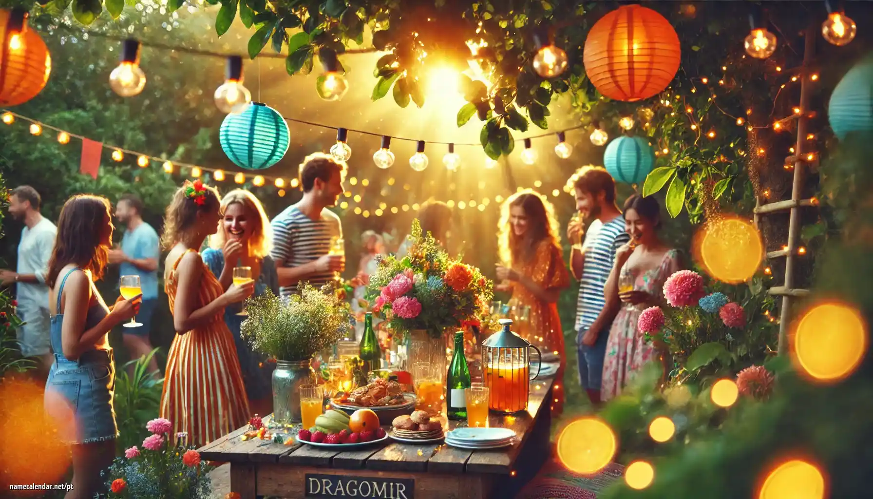 Celebração do dia do nome e nome - Dragomir