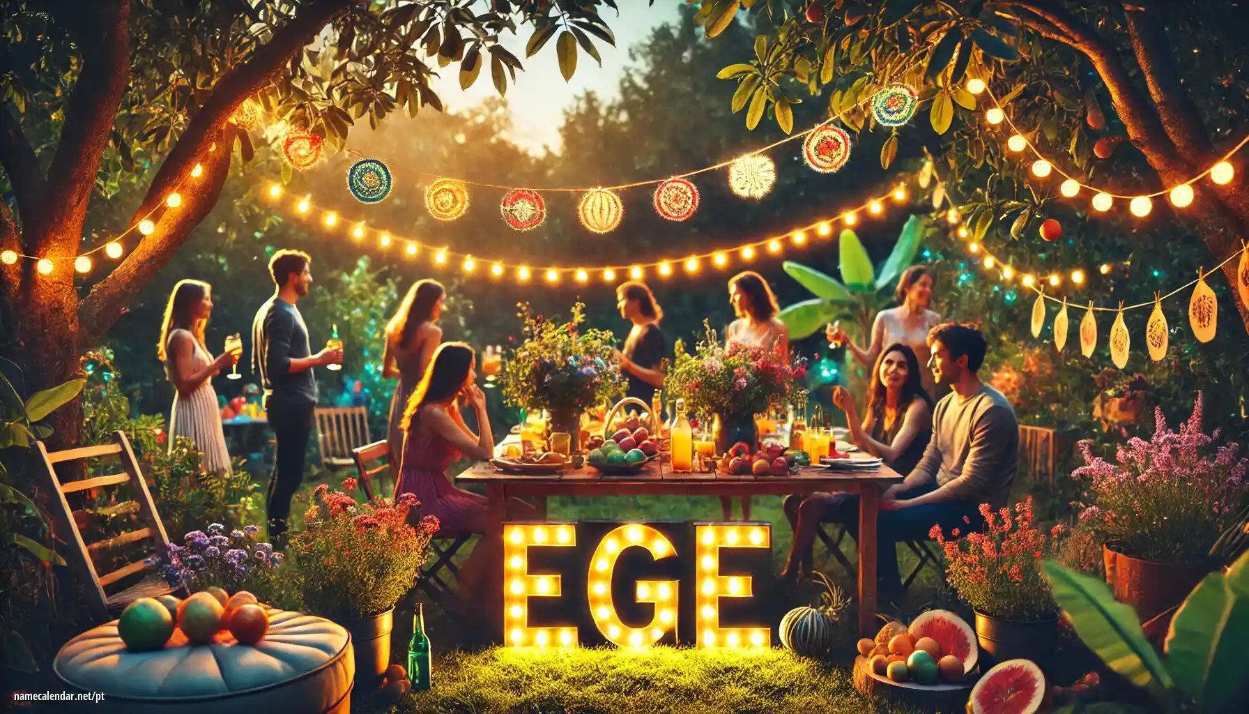 Celebração do dia do nome e nome - Ege