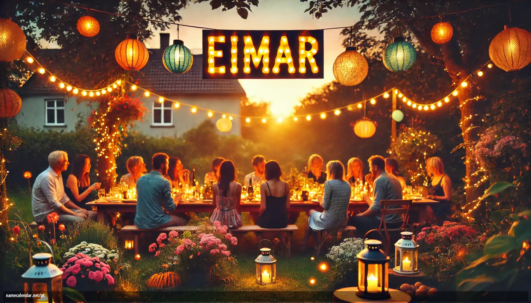 Celebração do dia do nome e nome - Eimar