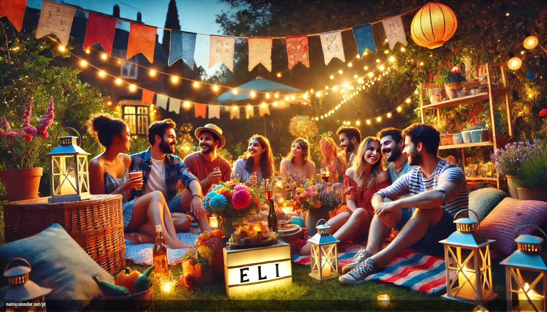 Celebração do dia do nome e nome - Eli