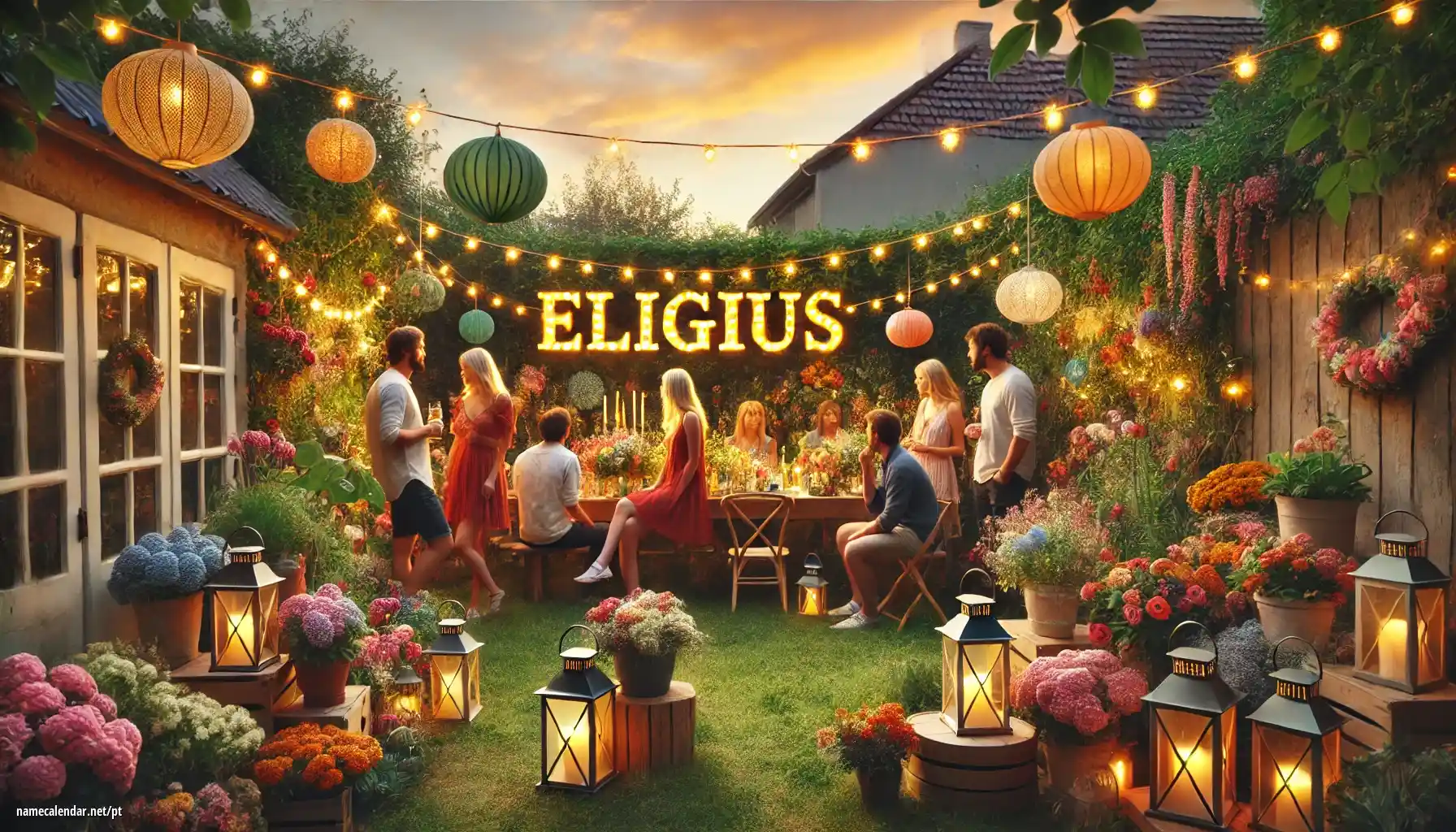 Celebração do dia do nome e nome - Eligius