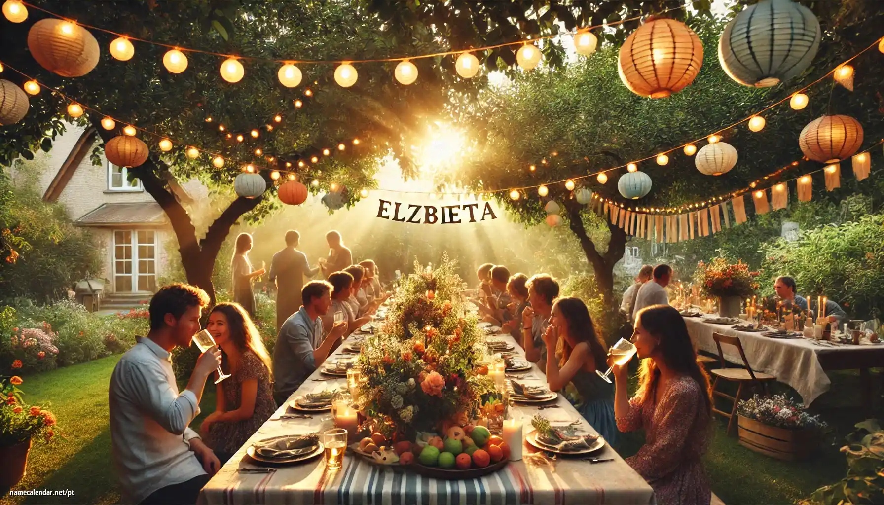 Celebração do dia do nome e nome - Elzbieta