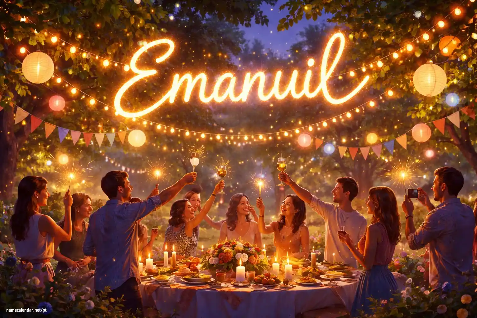 Celebração do dia do nome e nome - Emanuil