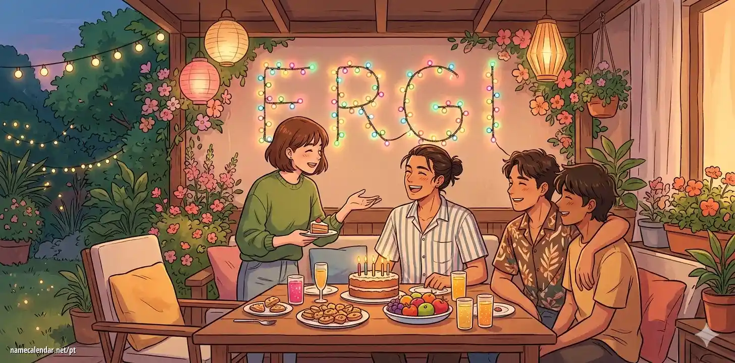 Celebração do dia do nome e nome - Ergi