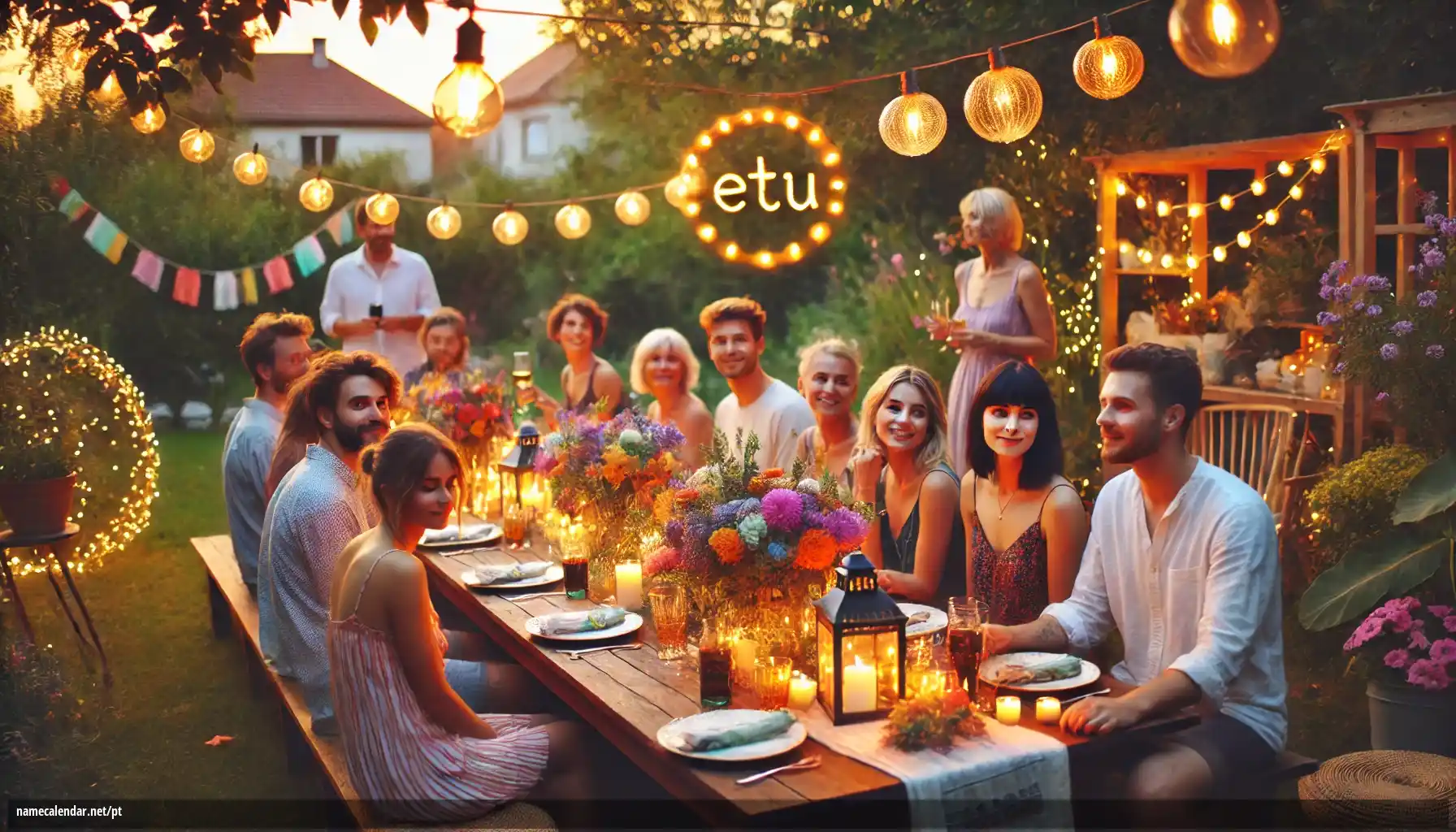 Celebração do dia do nome e nome - Etu