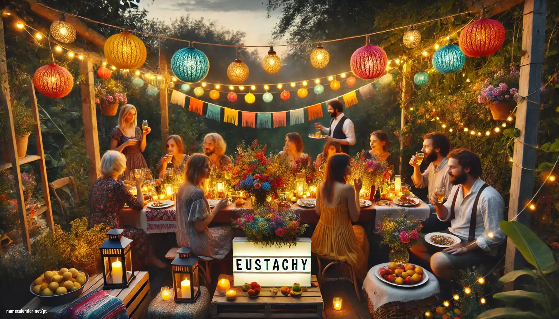 Celebração do dia do nome e nome - Eustachy