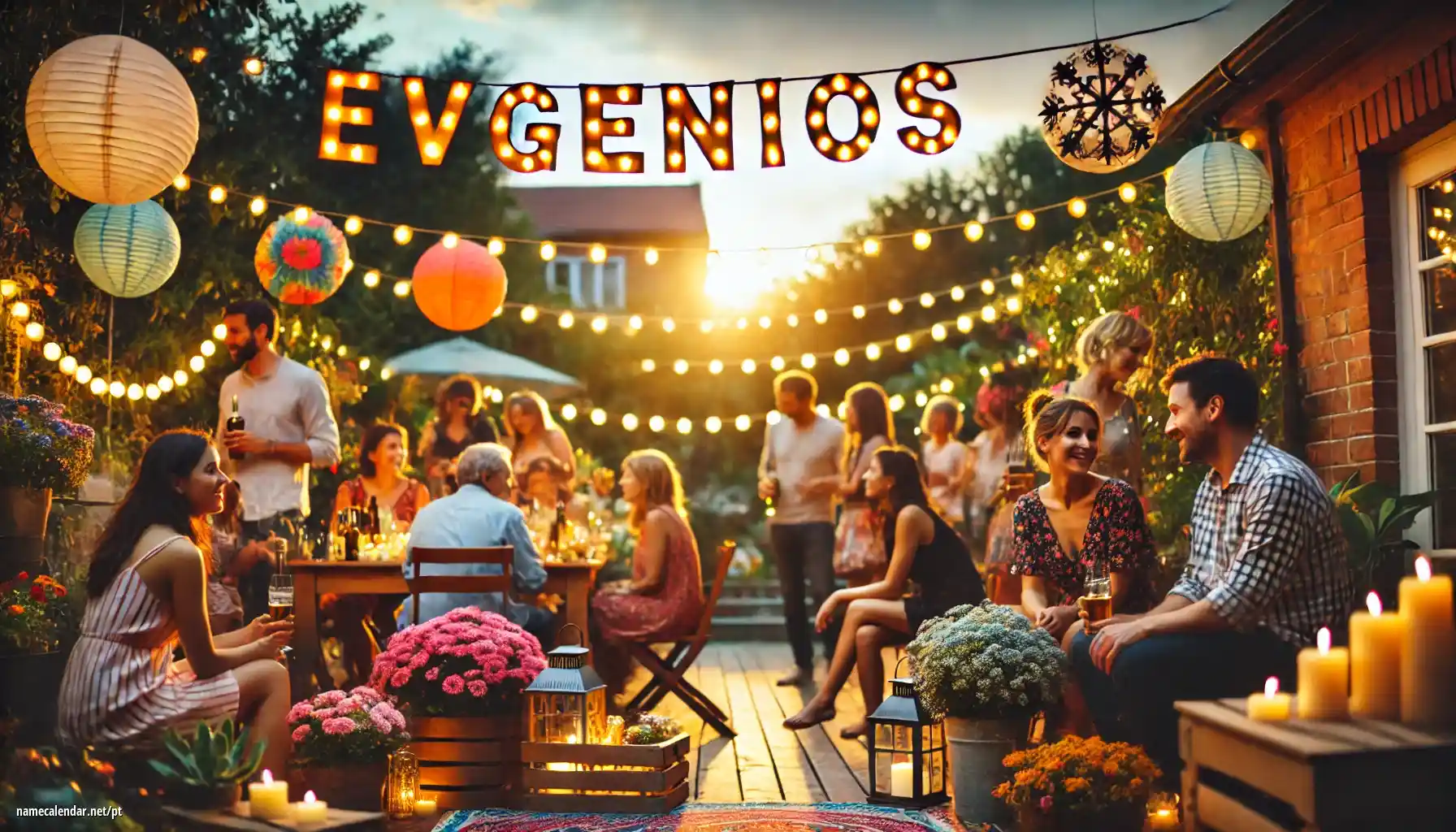 Celebração do dia do nome e nome - Evgenios