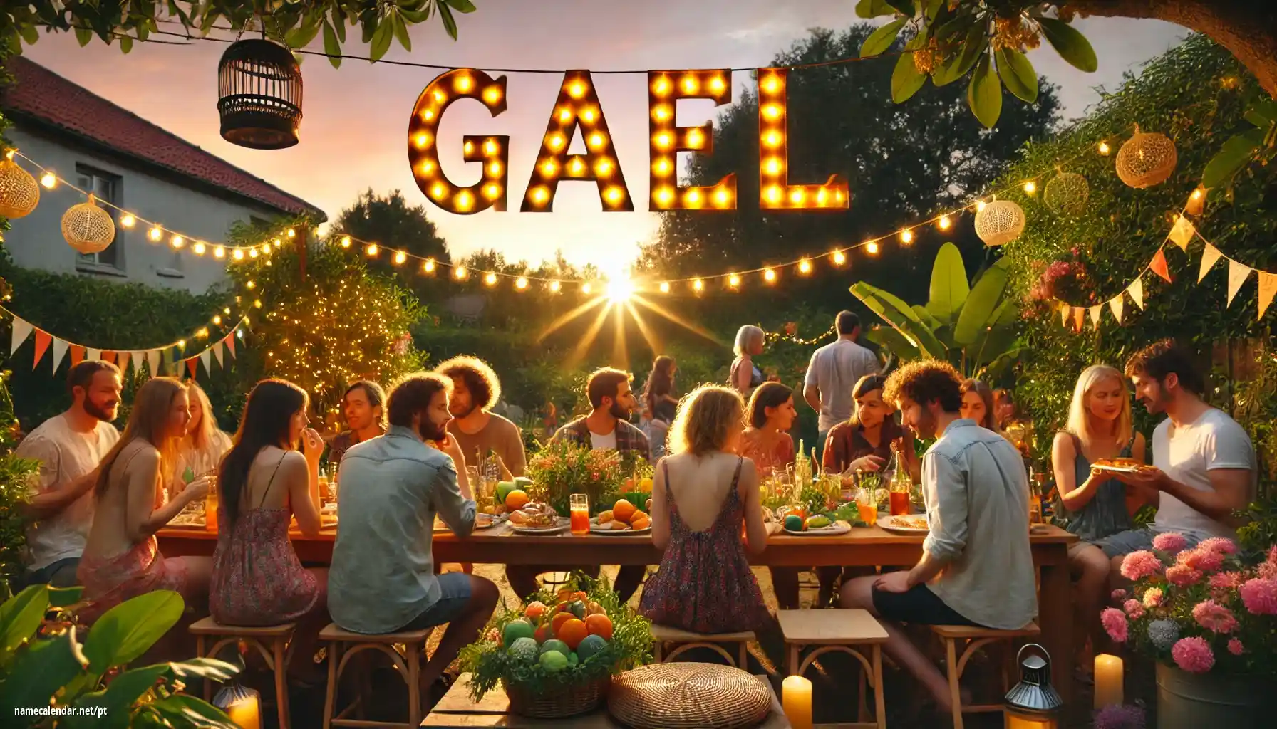 Celebração do dia do nome e nome - Gael