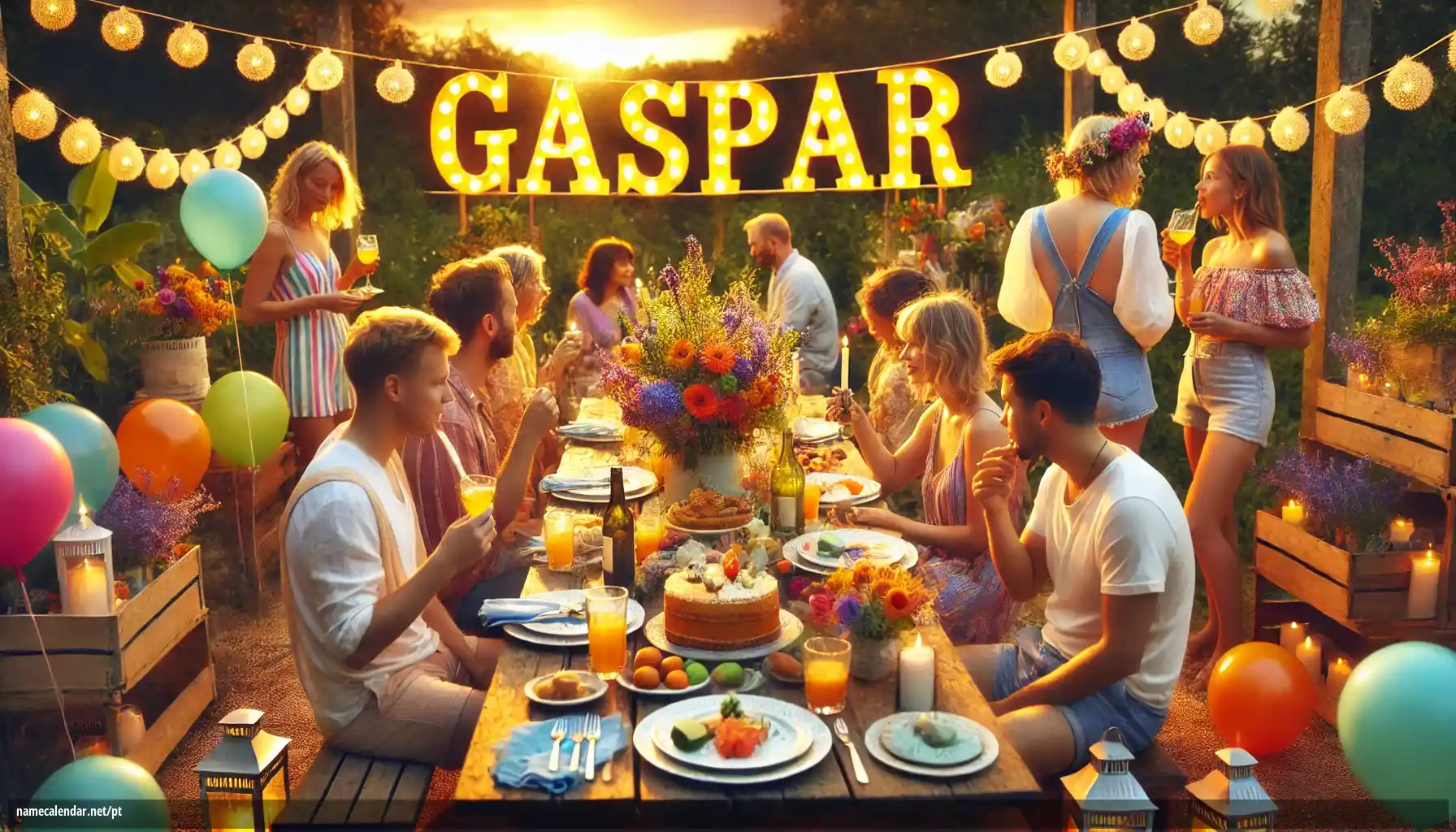 Celebração do dia do nome e nome - Gaspar