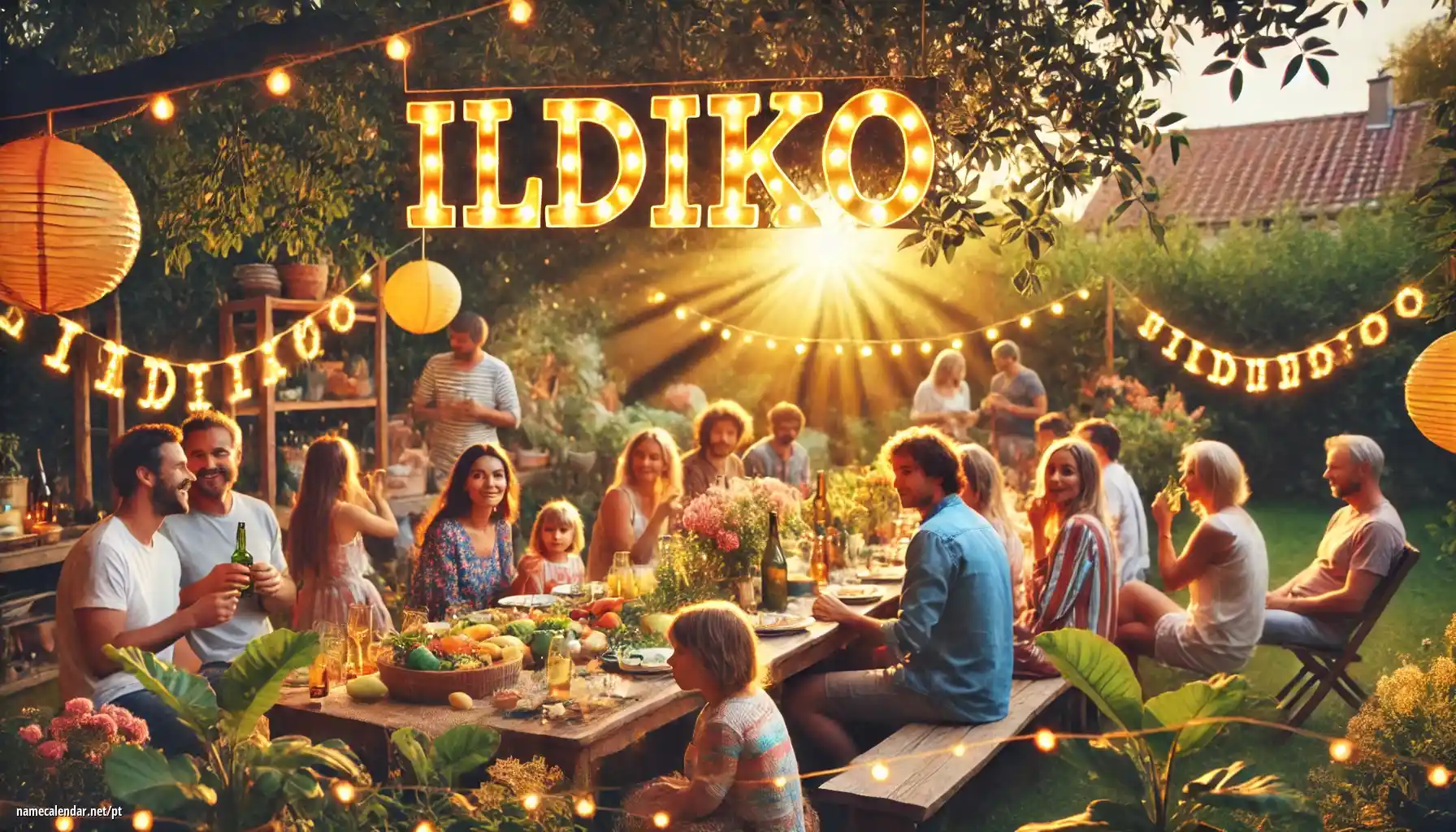 Celebração do dia do nome e nome - Ildikó