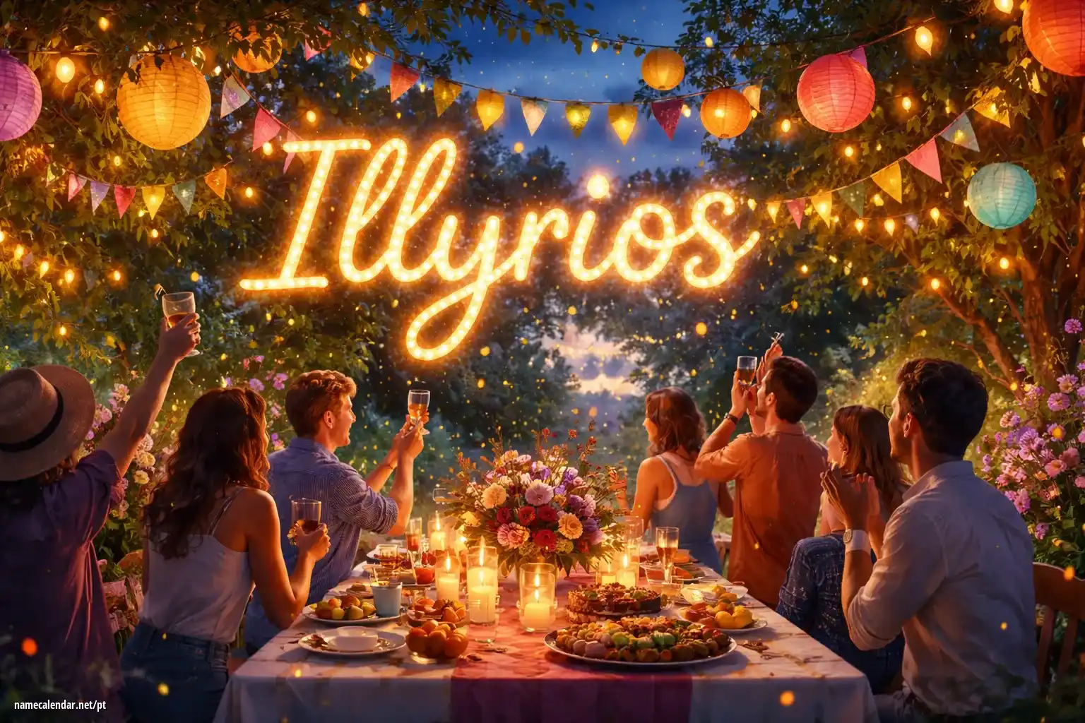 Celebração do dia do nome e nome - Illyrios