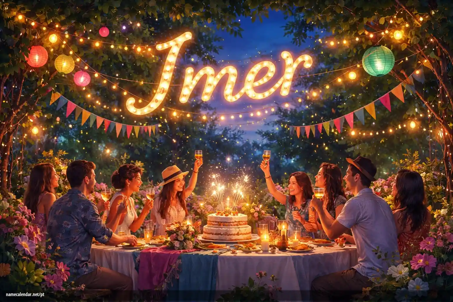 Celebração do dia do nome e nome - Imer