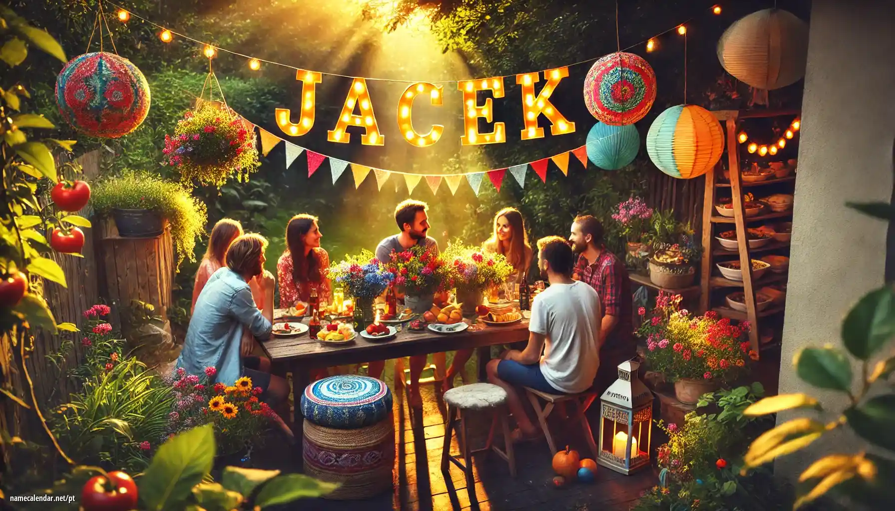 Celebração do dia do nome e nome - Jacek