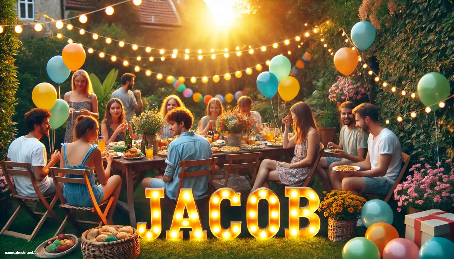 Celebração do dia do nome e nome - Jacob