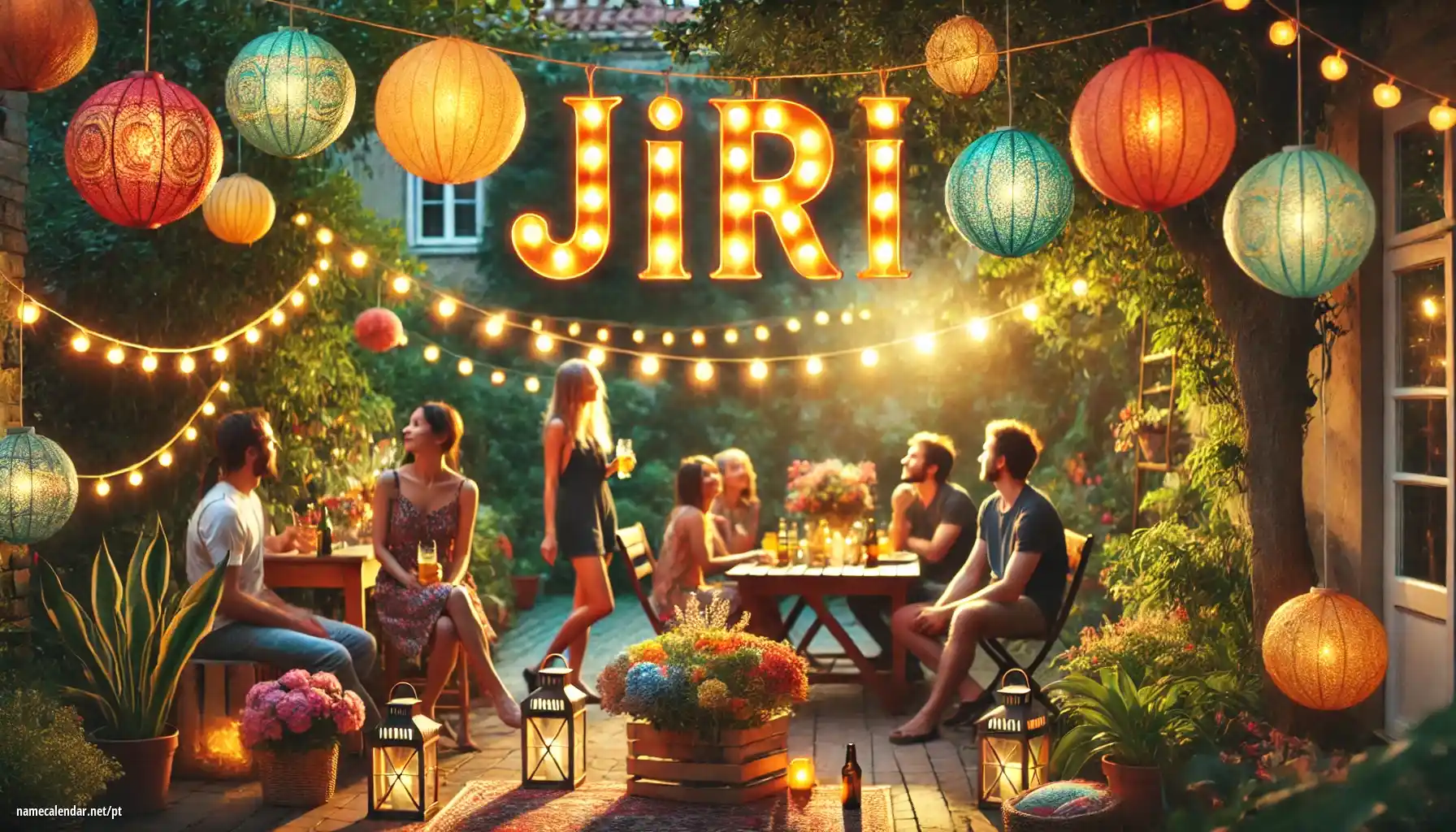 Celebração do dia do nome e nome - Jiří