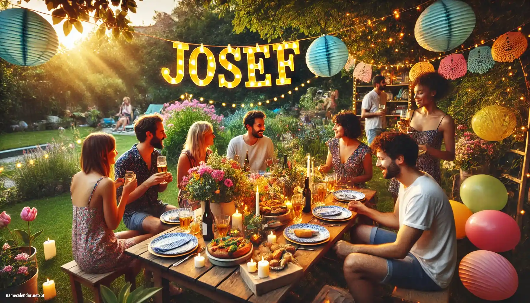 Celebração do dia do nome e nome - Josef