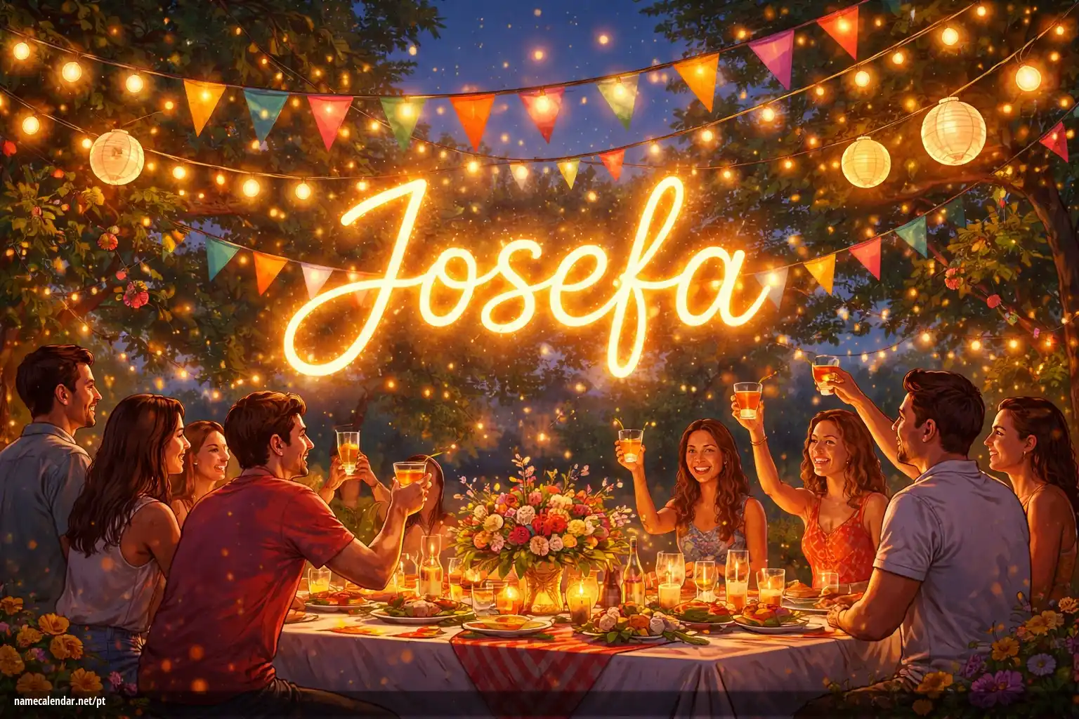 Celebração do dia do nome e nome - Josefa