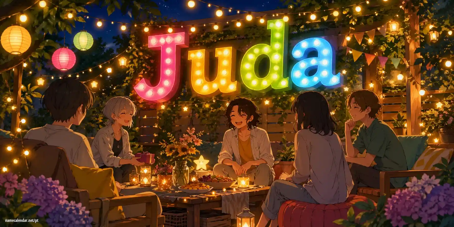 Celebração do dia do nome e nome - Juda