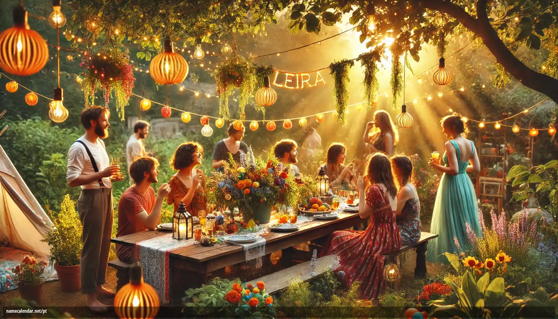 Celebração do dia do nome e nome - Leira