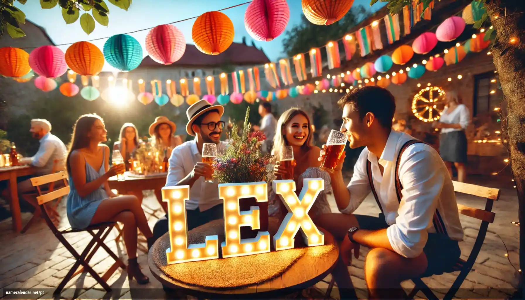 Celebração do dia do nome e nome - Lex