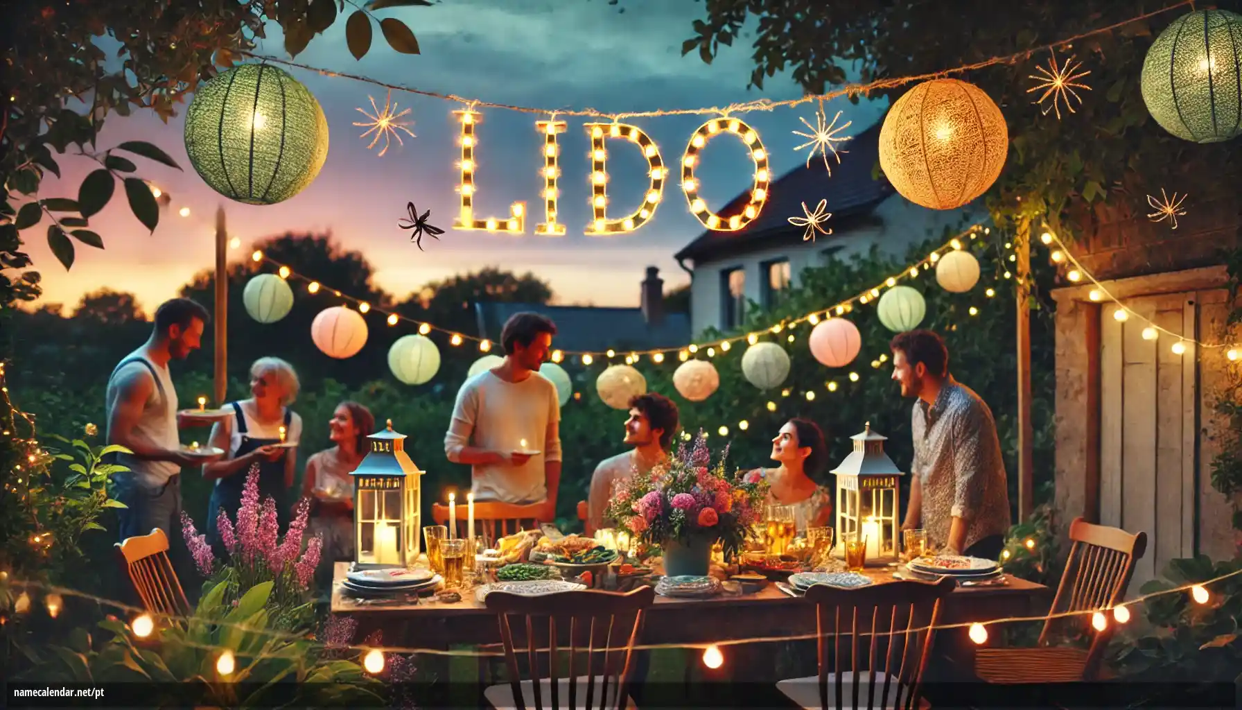 Celebração do dia do nome e nome - Lido