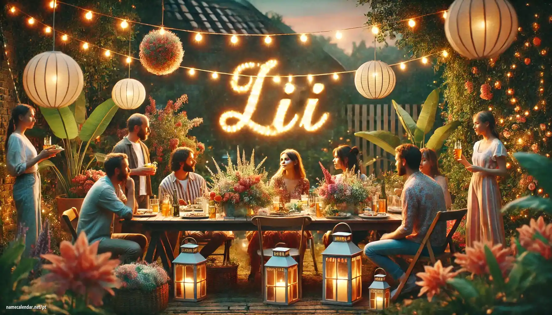 Celebração do dia do nome e nome - Lii
