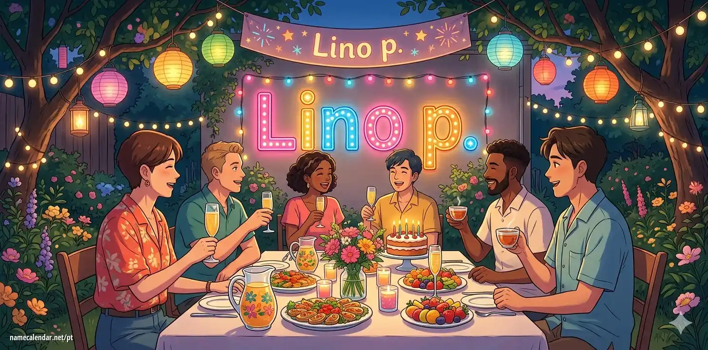 Celebração do dia do nome e nome - Lino p.