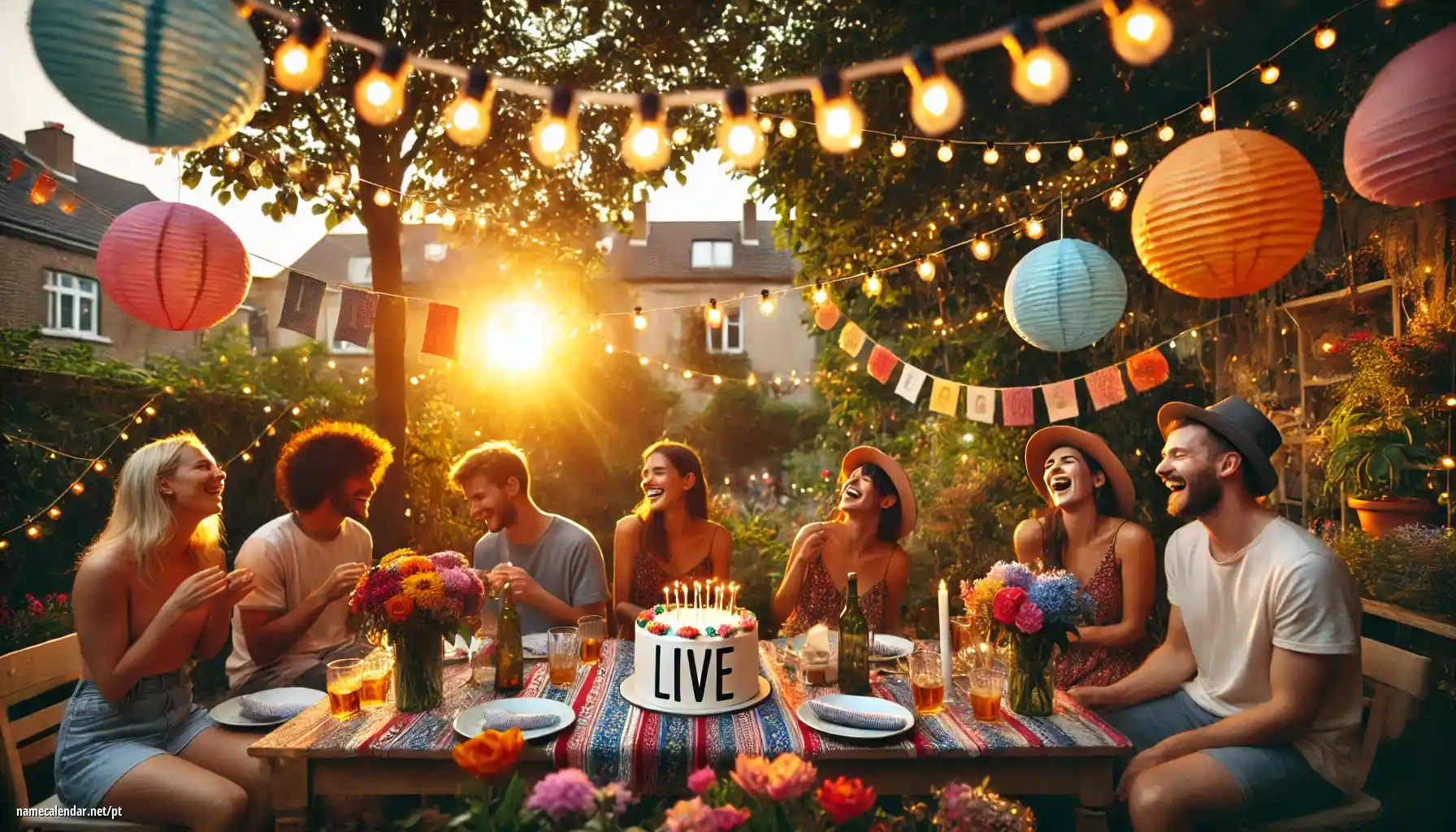 Celebração do dia do nome e nome - Live