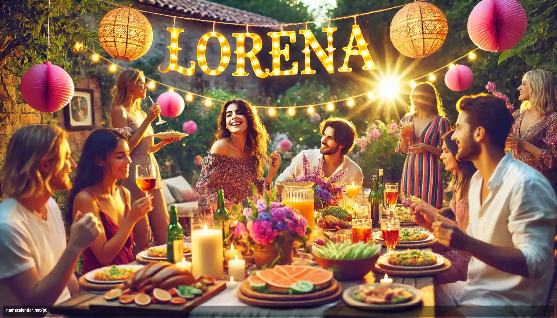 Celebração do dia do nome e nome - Lorena